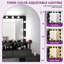 Coiffeuse avec ampoules DEL-1675546836