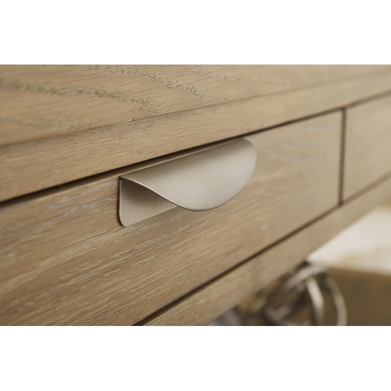 Light Brown Rectangular Wood Coffee Table with Storage
