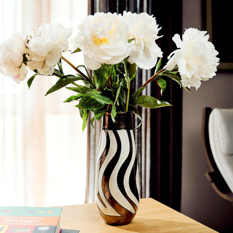 Elegant Handmade Ceramic Artisan Flower Vase 26 cm