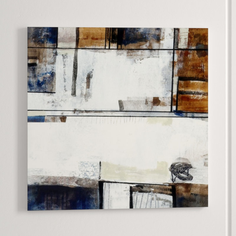 Scrabble III Print by Christopher Peter, Glass Coat, 36" H x 36" W x 1.5" D