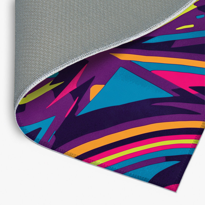 Tapis intérieur et extérieur Radiant Rift, Rectangle 1 pi 6 po x 2 pi 6 po