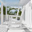 Chaises berçantes d'extérieur en PEHD pour patio-552783072