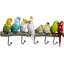 Coat Rack Exotic Birds