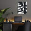 Art mural en verre Ivy Bronx «Roadwork 1» par Bronwyn Baker-1322271913