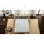 Matelas pour grand lit, 4,64 po, mousse à mémoire de forme de 1 po et mousse à haute densité de 3,72 po, tricot de 280 g / m², lit à bascule blanc et gris de 4,64 po de hauteur, tricoté à 100%, antidérapant-84951802