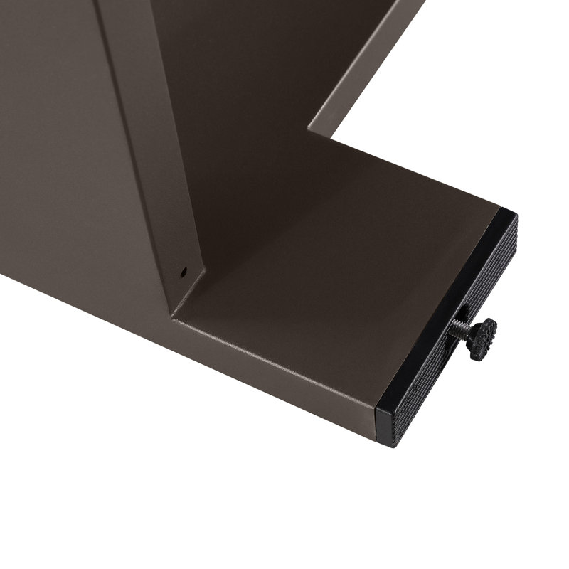 Repose-pieds d'extérieur polyvalent 4-en-1 en aluminium 27,56 po Hoyt, Kaki, Bronze