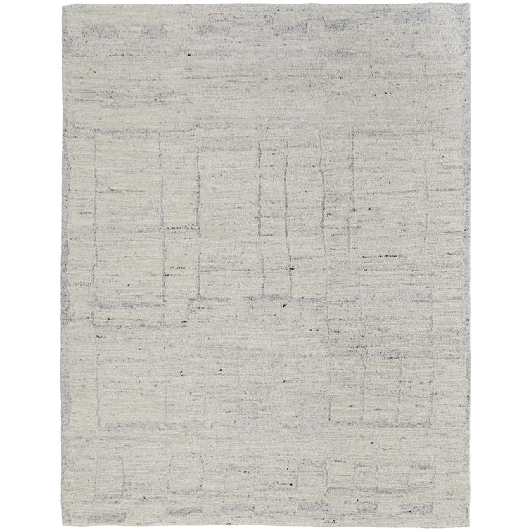 Tapis rectangulaire en laine Navaro
