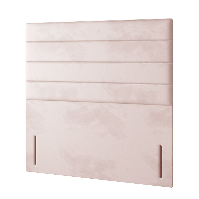 Brand Upholstered Headboard, Double (4'6), Pink