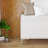 Wall-Mounted Entryway Shelf With Hooks And Storage Bench Set