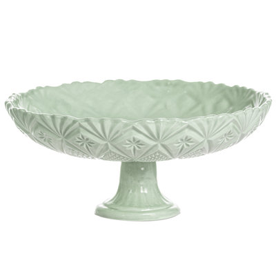Vintage Inspired Ceramic Ceramic Cake Stand