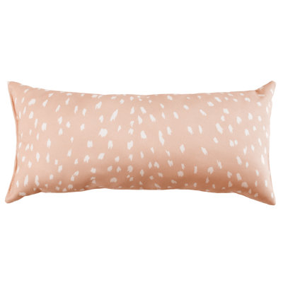  Polyester / Mélange de polyester Housse de coussin lombaire rectangulaire et insert