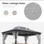 Pavillon de jardin extérieur LAUSAINT ACCUEIL 10 pi x 13 pi-101335342