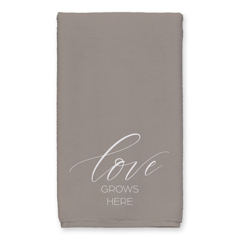 Cotton Plaid Tea Towel Kitchen Towel, Gray