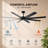 72-Inch Ceiling Fan Without Light