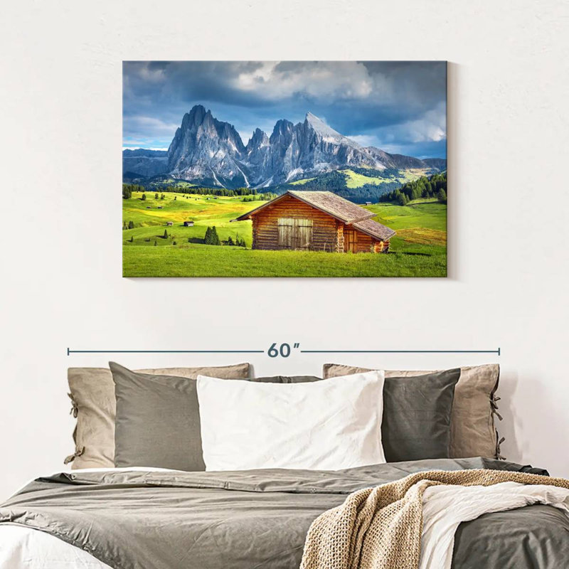 Alvord Alpe Di Siusi Chalet, 30" H x 45" W