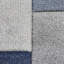 Jocelyn area rug Machine Woven Rectangle Grey/Blue-34294978