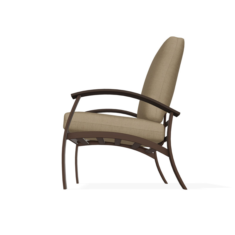 Belle Isle Outdoor Lounge Chair, Restore Indigo, Kona