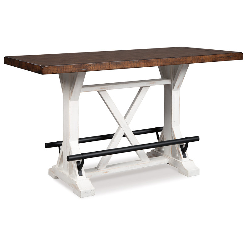 Valebeck Counter Height Dining Table and 2 Barstools