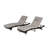Outdoor Wicker Long Reclining Chair Set Of 2-23384883