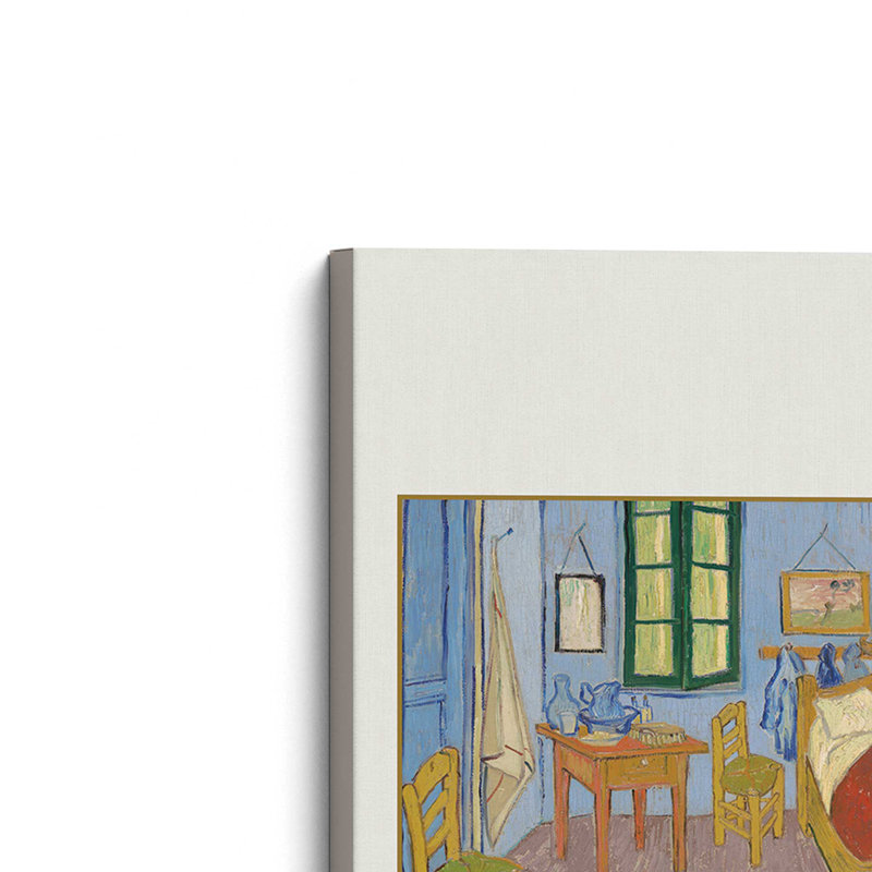«La Chambre» par Van Gogh, reproduction sur toile encadrée, H 36 po x l 24 po, Toile tendue