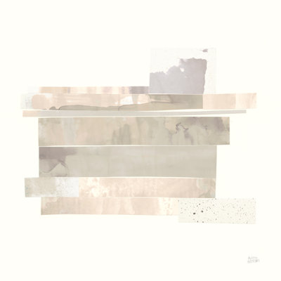 Stacks IV Neutral par Melissa Averinos - Peinture sur toile