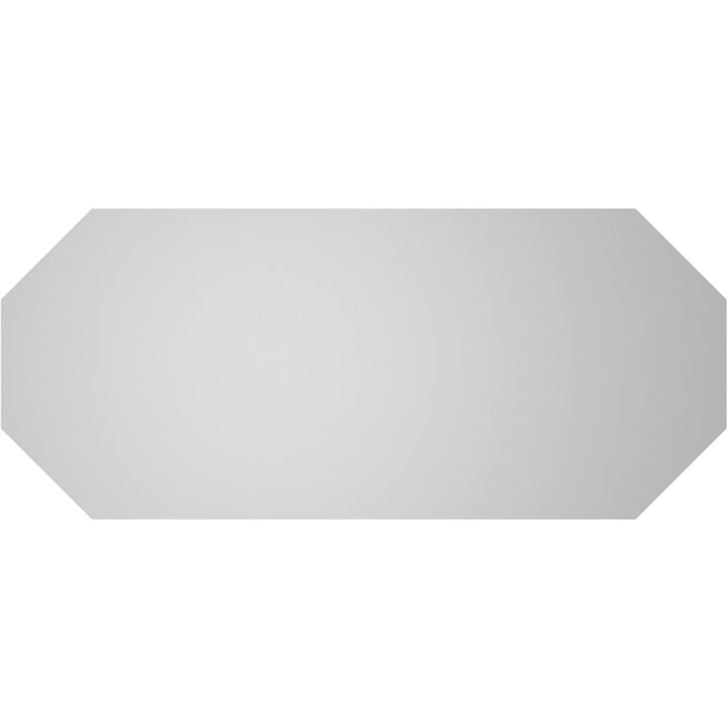 Évent horizontal gondole allongé en surface octogonal Signature, H 18 po x l 42 po x P 1 po