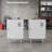 Matte White Metal Garage Storage Cabinet with Door and Adjustable Shelf-321922018