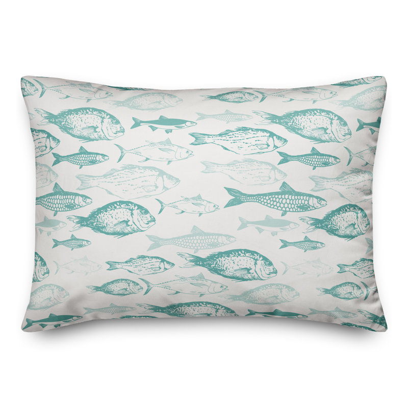Throw Pillow, Teal