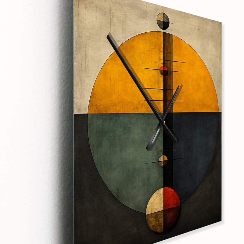 Horloge murale moderne, H 28 po x l 12 po x P 1 po