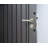 Biohort AvantGarde 9' W x 12' D x 7' H Double Door Premium Metal Storage Shed Dark Gray
