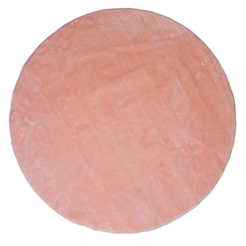 Avetta Faux Fur Indoor Rug, Round 5'3"