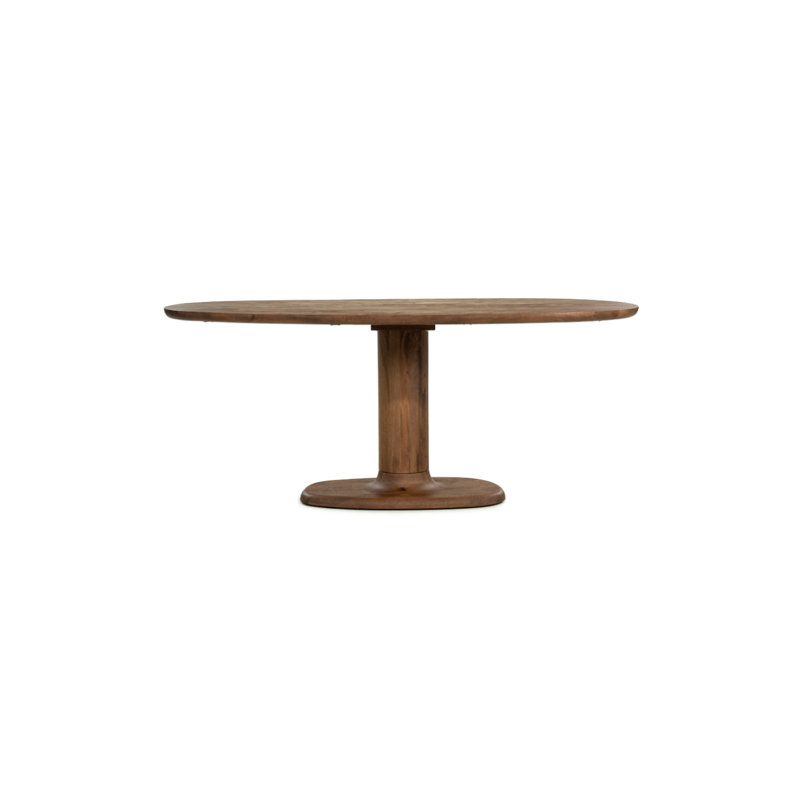 Table de salle à manger Coco S, Marron clair, H 30 po x L 71 po x l 43 po