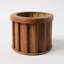 Round Strata Planter SM - Beige Brown-1806151699-1806151700