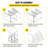 VEVOR 12 Compartment Mailroom Table Accessory-83378830