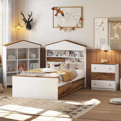 Ensemble de chambre à coucher 3 pièces