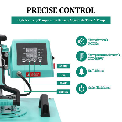 15x15inch 6 In 1 Heat Press Machine