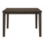 Ensemble de table et chaises de salle à manger à hauteur de comptoir 5 pièces Classic-1791530300