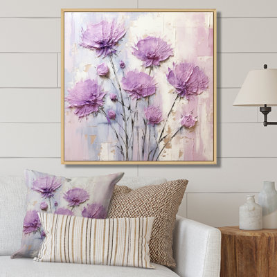 Beige marguerite beauté - marguerites, art mural