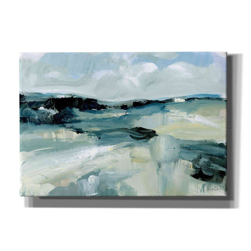 «Windswept Landscape» par Katrina Pete, estampe numérique sur toile, H 18 po x l 26 po x P 0,75 po