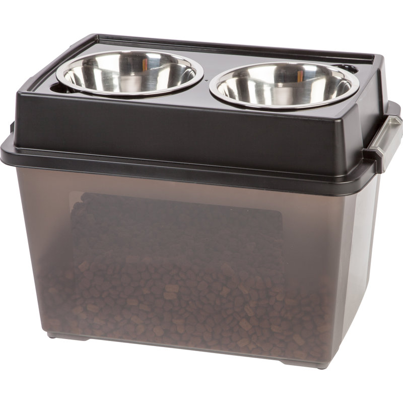 Napperon pour animaux IRIS, Noir, Grande (64 tasses / 752 oz liq.)