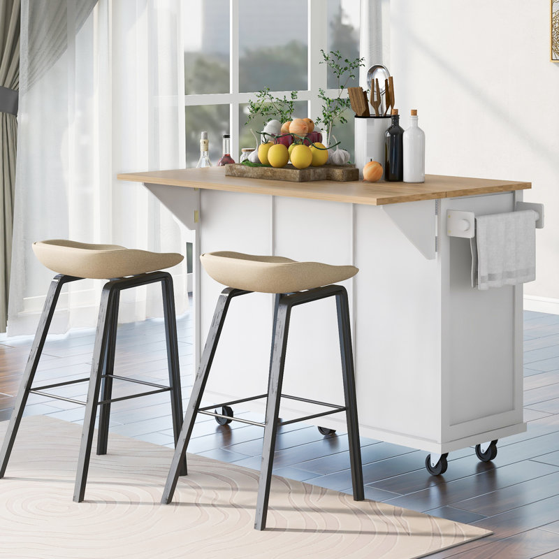 Chariot de cuisine Drop, Blanc