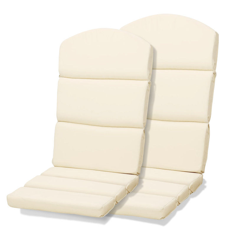 Aoodor Adirondack Chair Cushions, Beige