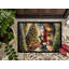 Paillasson Greyhound and Santa Claus-112753629