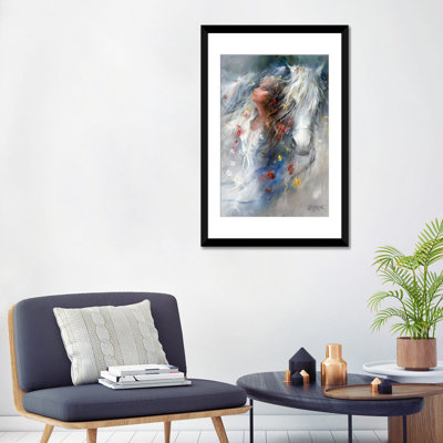 «Pensées», reproduction sur toile