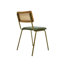 Chaise d'appoint en vert