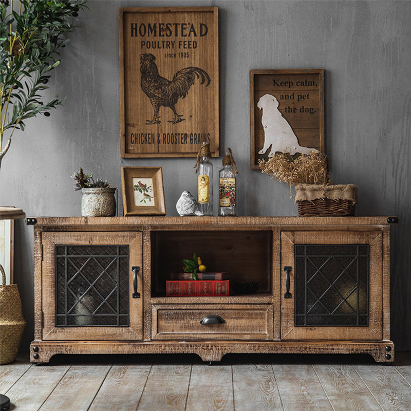 American-style floor storage cabinet
