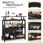 Bar avec tablettes de rangement Home-1505611513