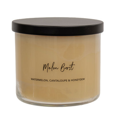 Crossroads Colorsine Citrus and Fruity Scented Unscented Flameless Novelty Candle