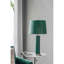 Lampe de table en cuir 14 x 14 x 27 po