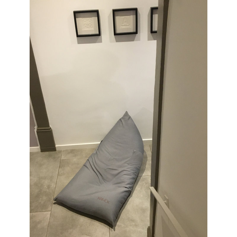 Nuvola Refillable Classic Bean Bag, Grey